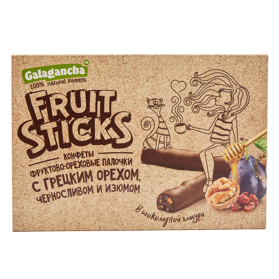  Берестов КРАФТ Fruit Stiсks с черносливом и грецким орехом, 175г в Междуреченске