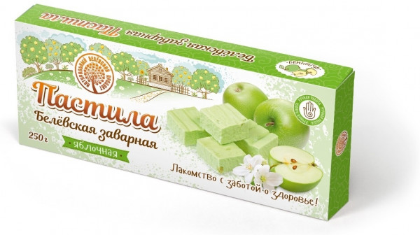 №1 Заварная пастила "Яблочная" 250г  в Междуреченске
