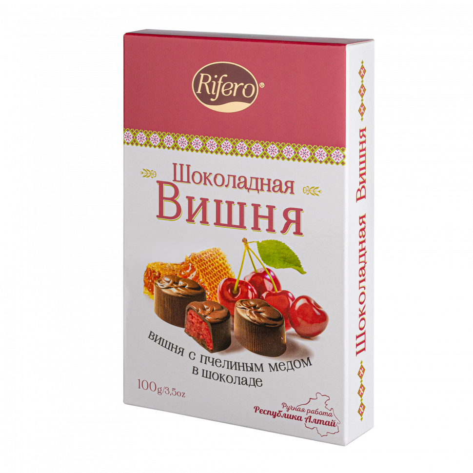  Риф и ко Конфеты "Шоколадная ВИШНЯ" 100г  в Междуреченске