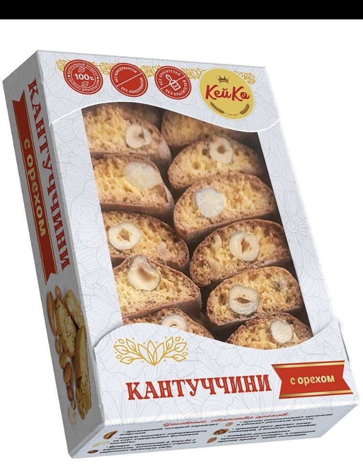  Кей Ко Кантуччини с орехом, 200г    в Междуреченске
