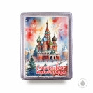  Пряник 600г новогодний Храм Василия Блаженного (в подарочной пластиковой упаковке) в Междуреченске